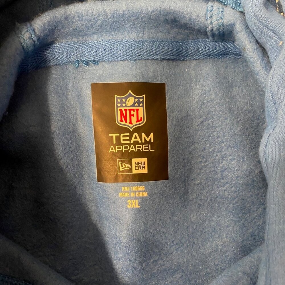 Men's New Era Los Angeles Chargers Hooded Sweatshirt - Picture 3 of 5